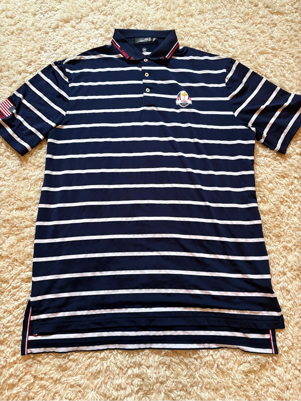 RLX Ryder Cup 2018 USA Golf Polo